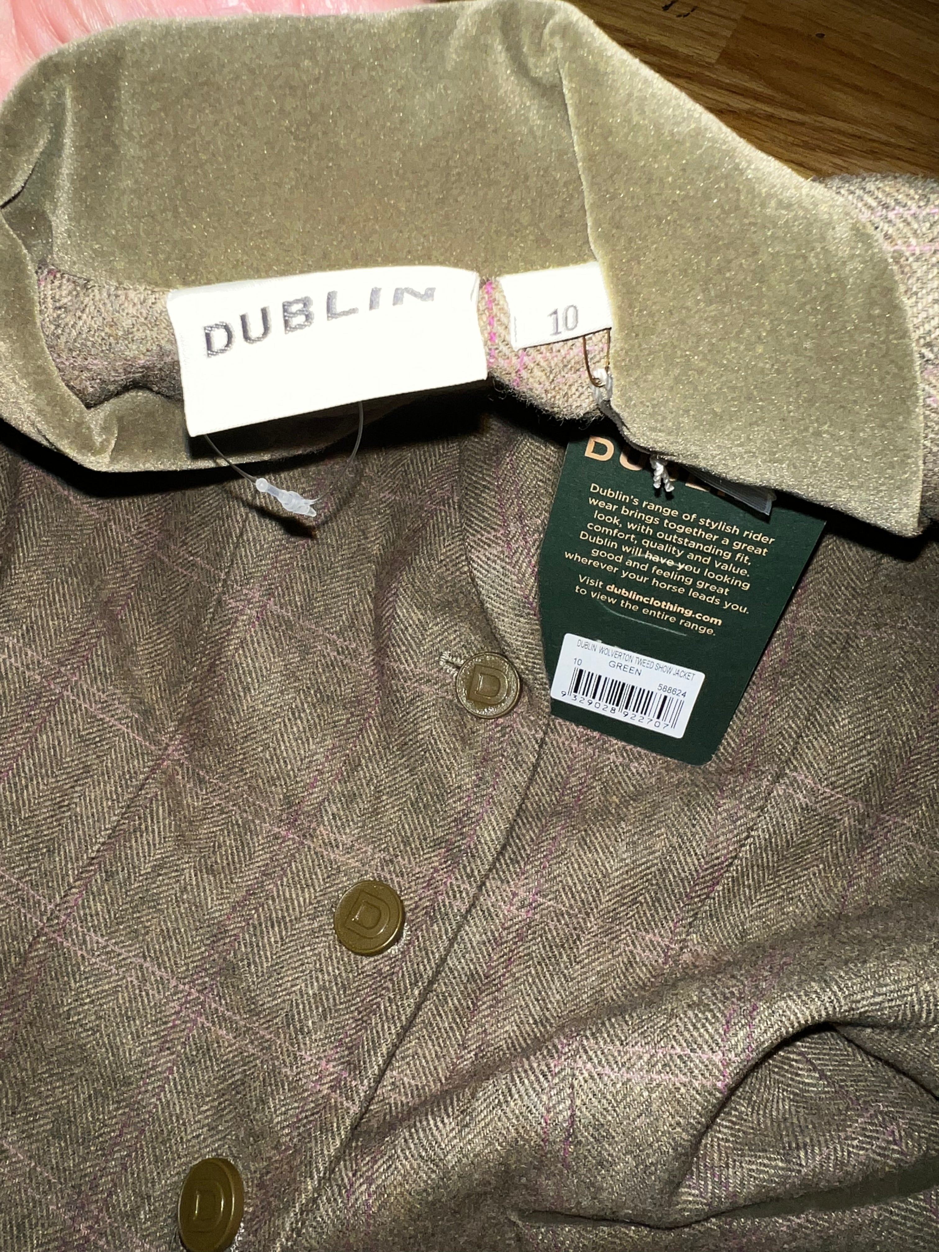 Tweed show jacket hot sale size 14