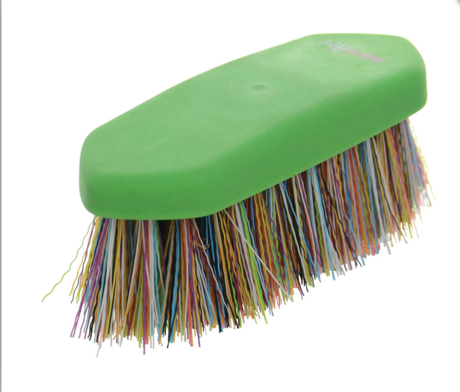 Hy Shine Green Grip Dandy Brush