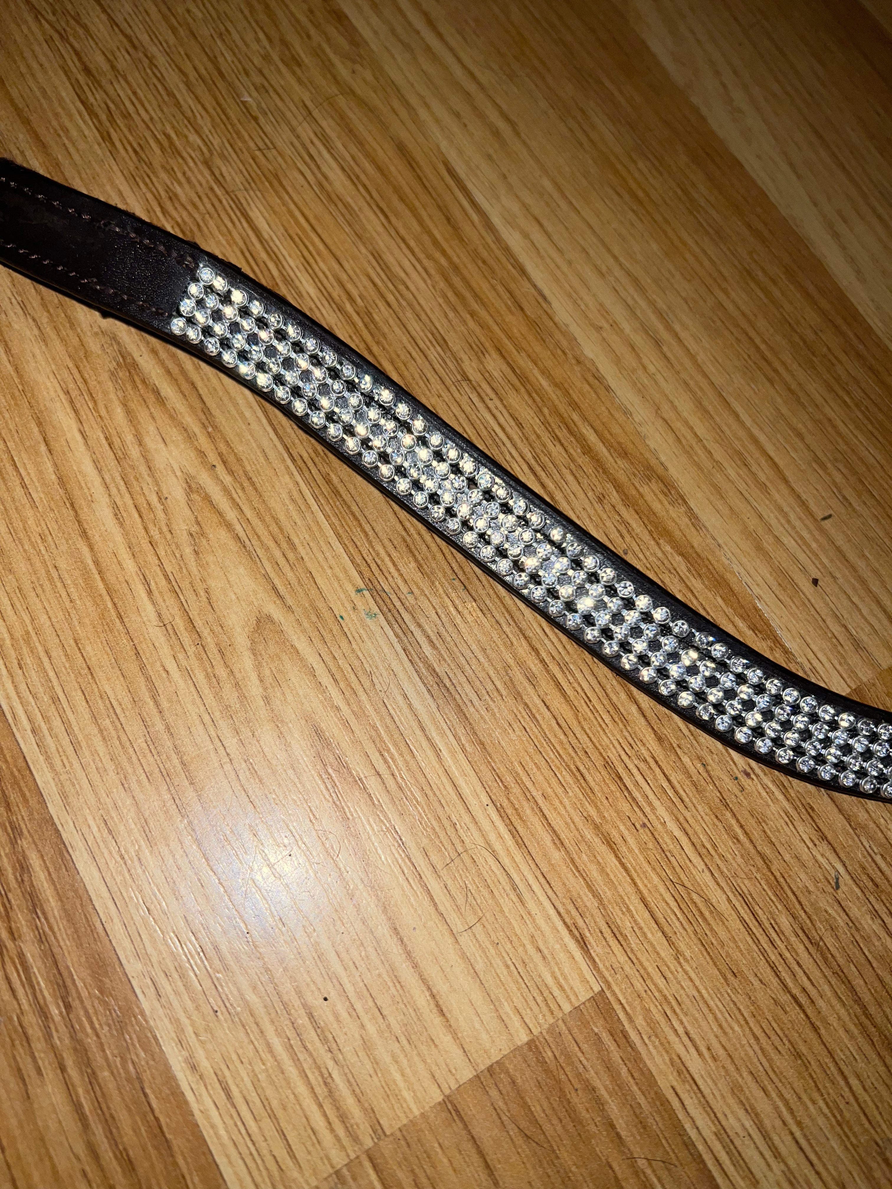 Shires Avimore Pony Brown Diamanté Browband