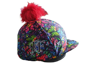 Funky Fit Hat Silk with Fluffy Pom Pom - Various