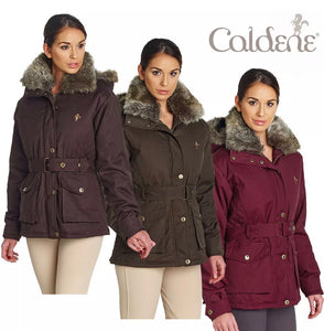 Caldene Riding Jacket - Fur Hood - Huge Saving on Rrp!