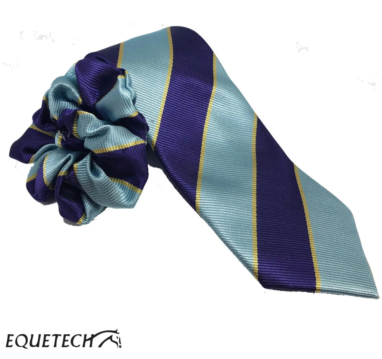 Equetech Pony Club Colours Tie - Scrunchie