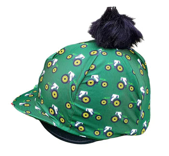 Funky Fit Hat Silk with Fluffy Pom Pom - Various