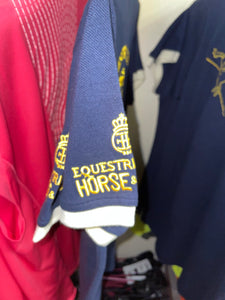 Equitheme Hickstead Derby Polo T - Shirt - Ladies XXS