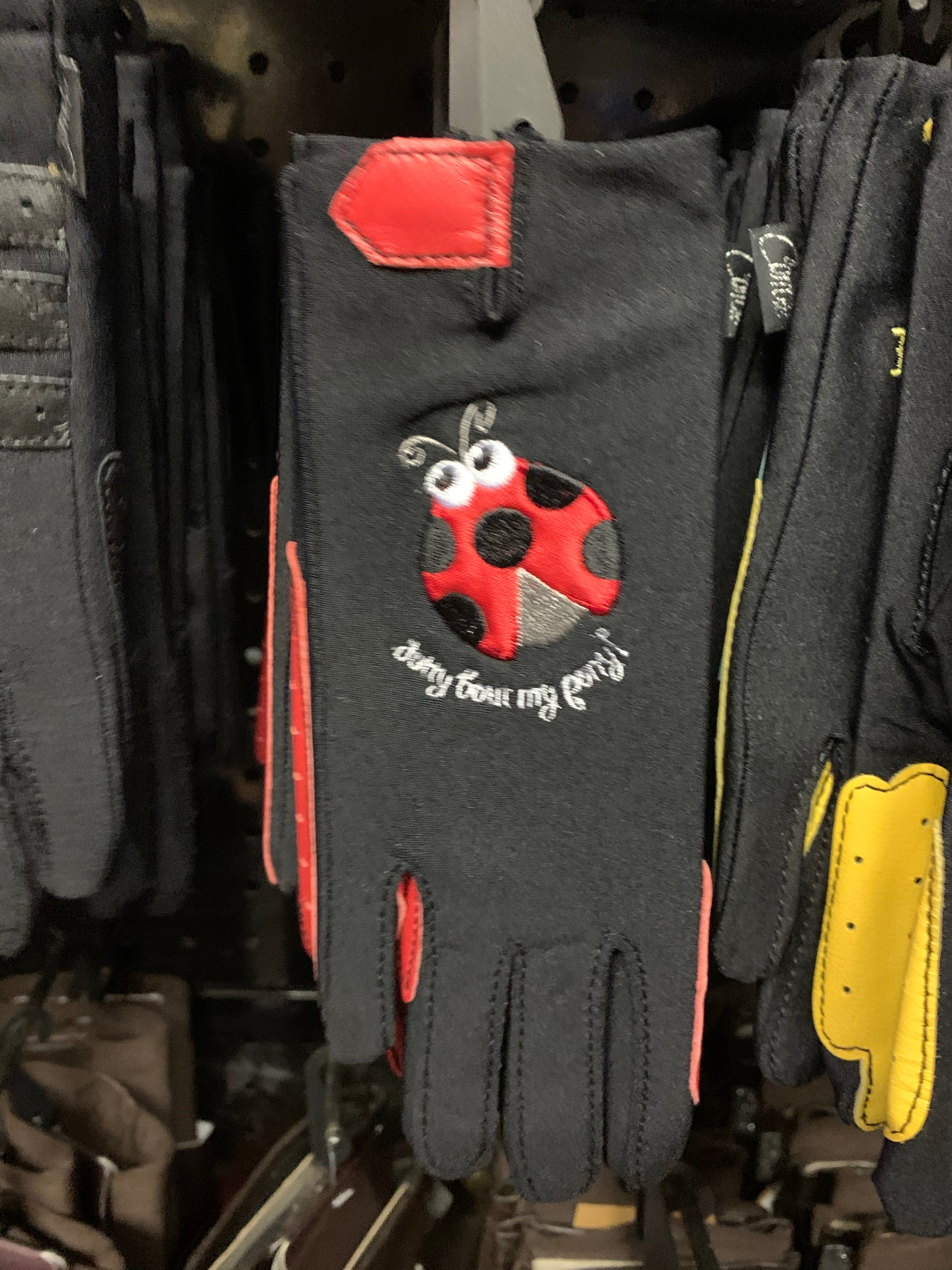 Ladybird Riding Gloves - 5/12yrs - Free Delivery 🚚