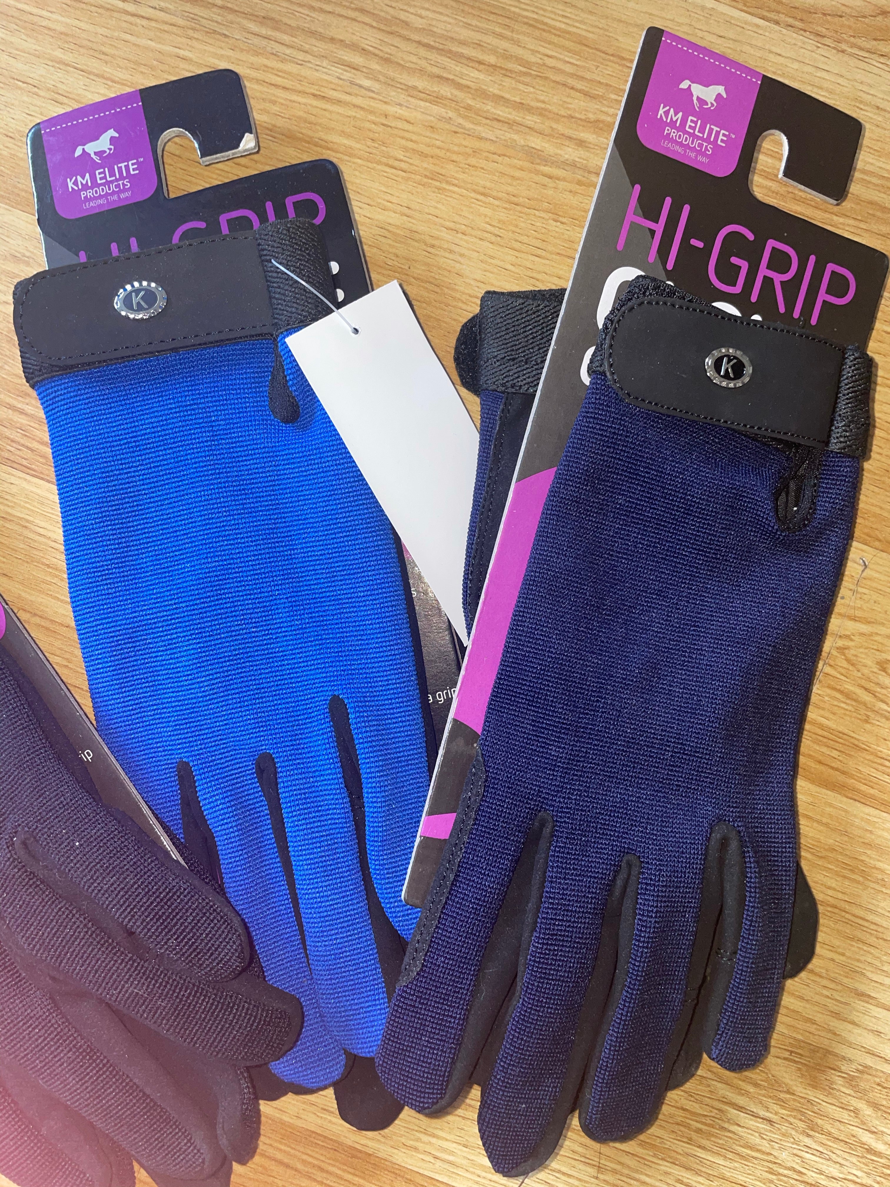 Km Elite Hi Grip Riding Gloves