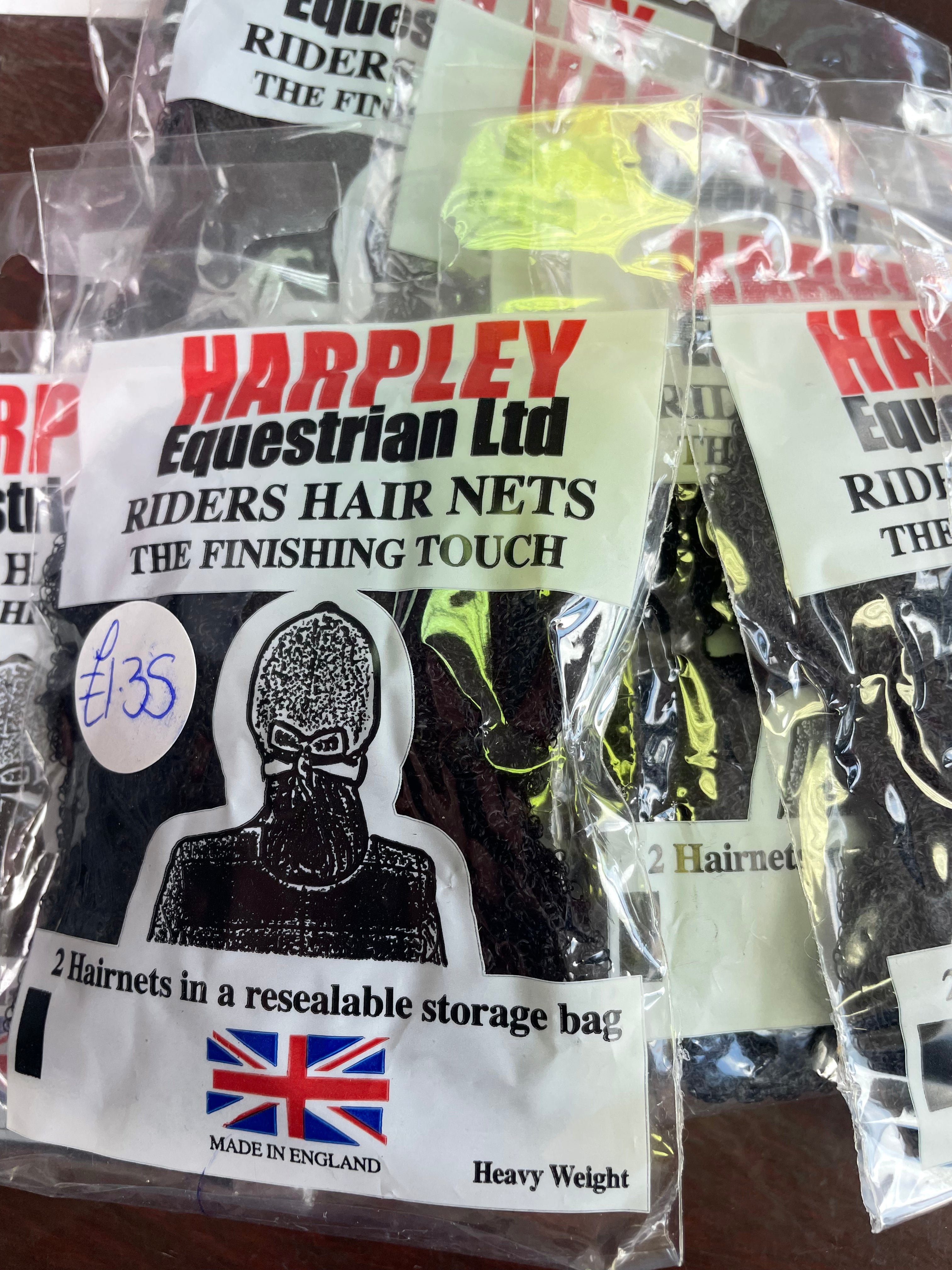 Harpley Black Hair Net x 2