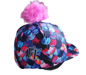 Funky Fit Hat Silk with Fluffy Pom Pom - Various