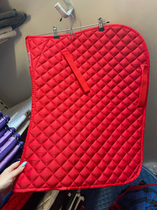 Roma Red Saddle Pad - Full Size