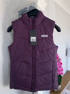 Puffa Reversible Plum Gillet - Size 8 - Bargain!!