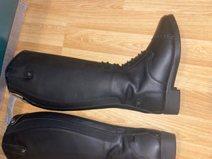 Horseware Long Leather Riding Boots - Size 2 / 35 Kids - NEW RRP £167