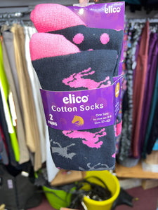 Elico Pack Of 2 Long Riding Socks