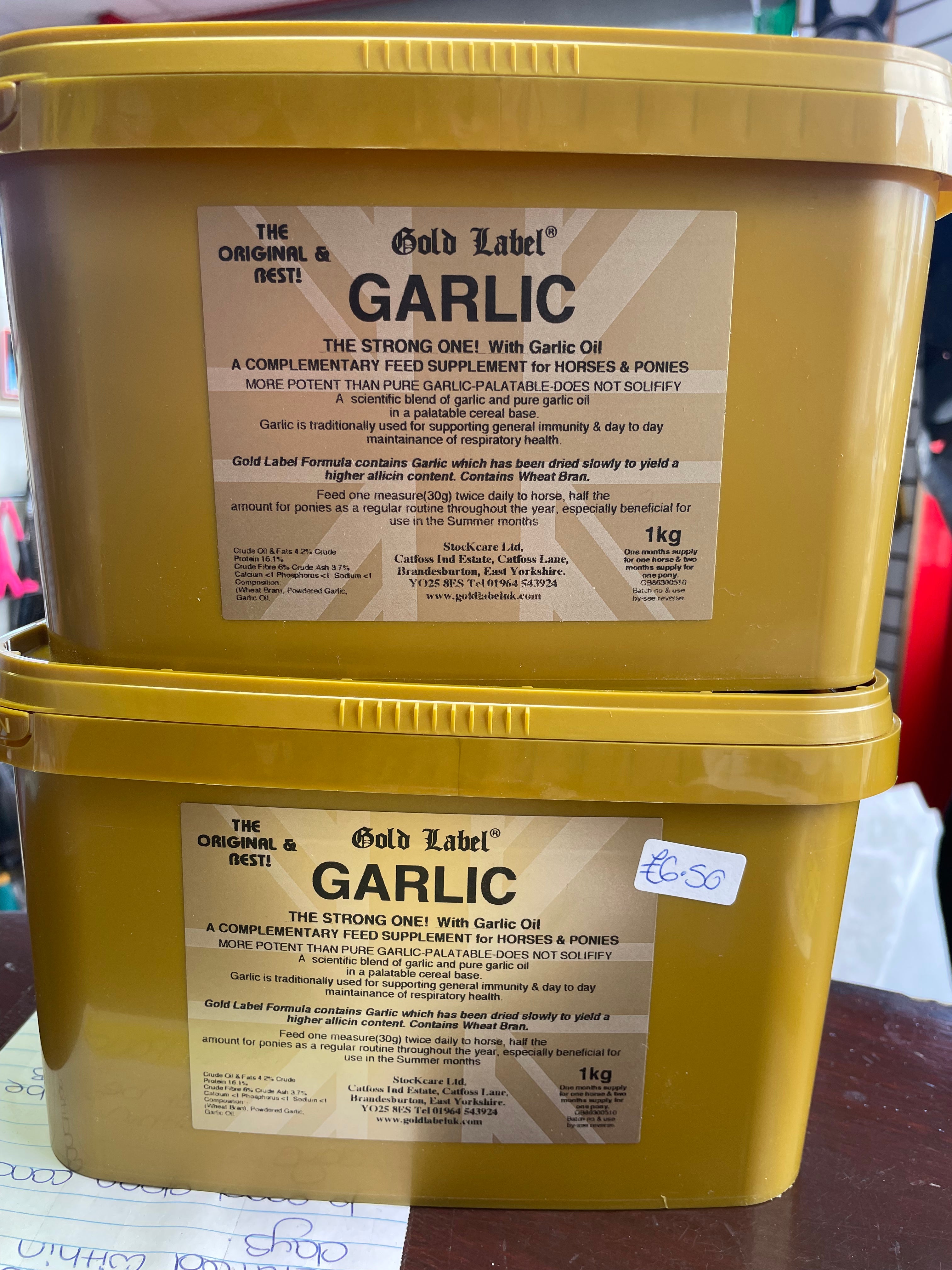 Garlic 1kg Tub