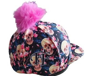 Funky Fit Hat Silk with Fluffy Pom Pom - Various