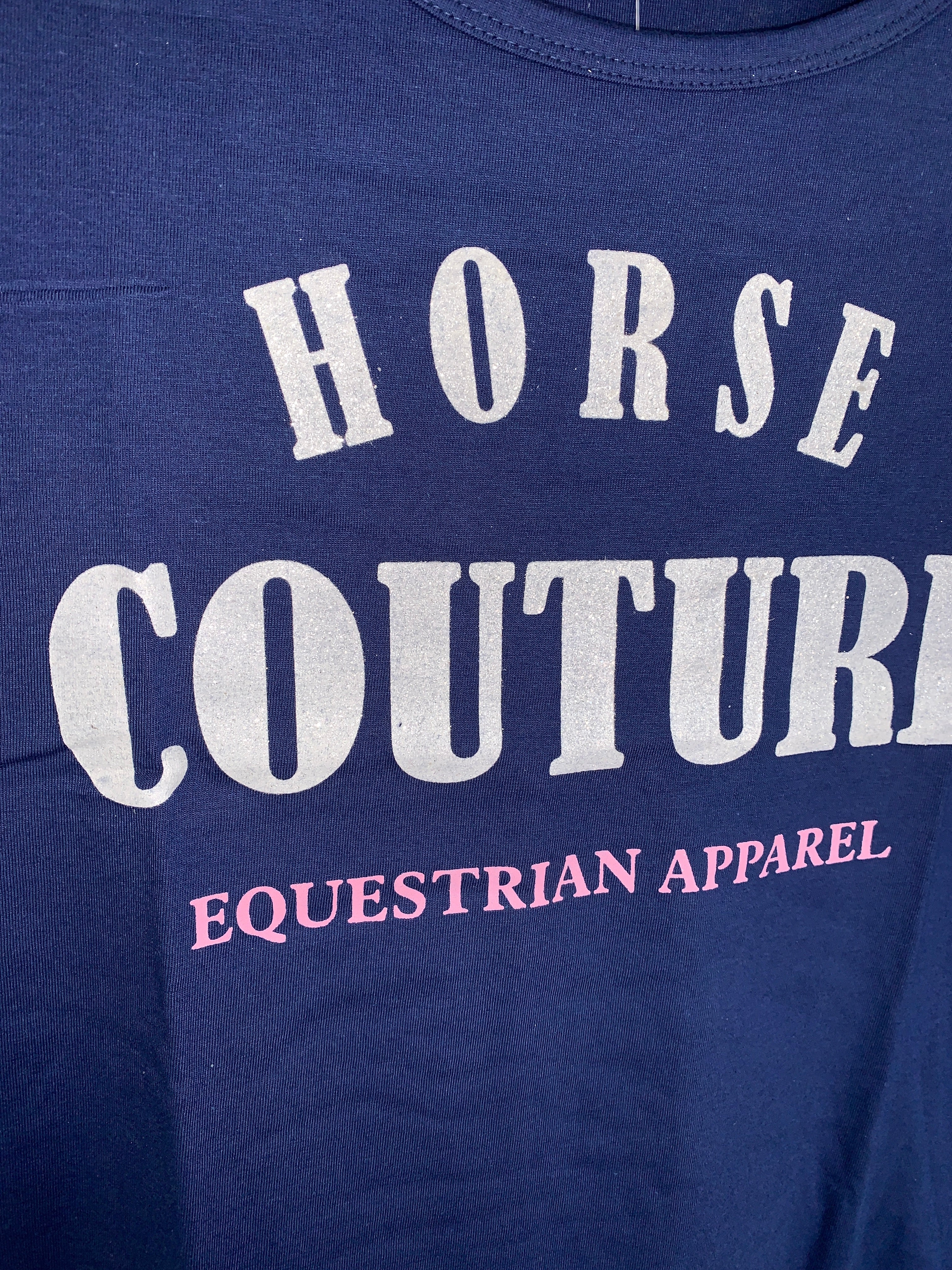 Horse Couture Riding T - Shirt - 10 12 14 16 - Free Delivery 🚚